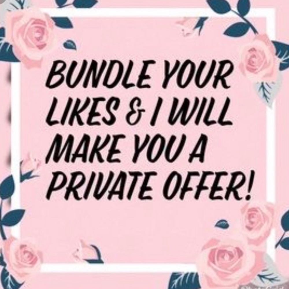 BUNDLE! I’m very accepting to offers :)